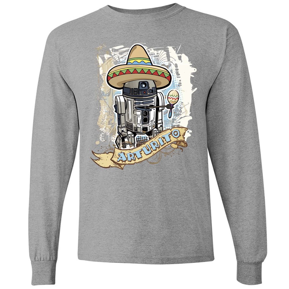 Long Sleeve T-Shirt - WHNPWQCC - Graphite Heather - 6