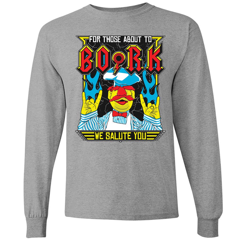 Long Sleeve T-Shirt - PP9DXMEC - Graphite Heather - 6