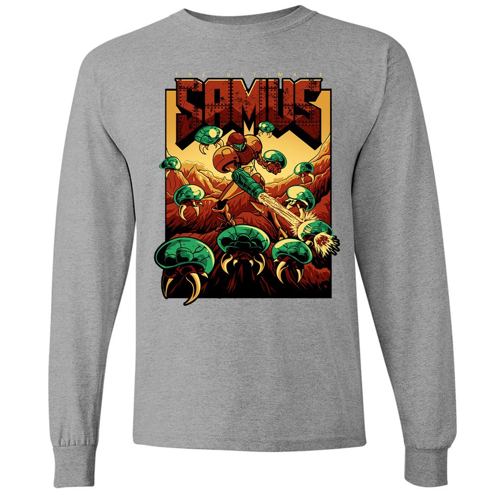 Long Sleeve T-Shirt - 9UVMT8LF - Graphite Heather - 6