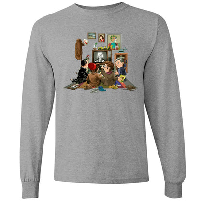 Long Sleeve T-Shirt - FLRAGF65 - Graphite Heather - 6