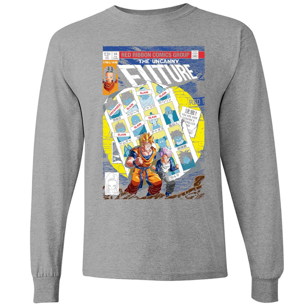 Long Sleeve T-Shirt - J5H899HU - Graphite Heather - 6