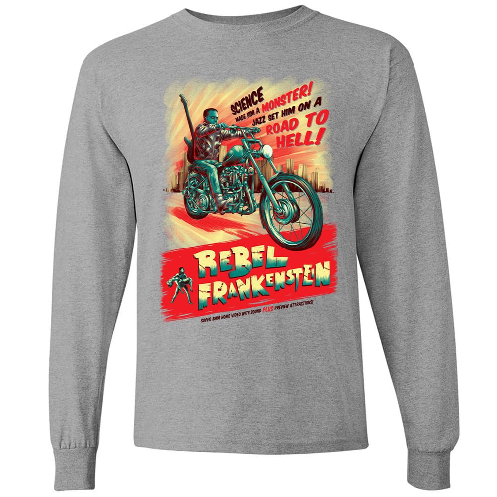 Long Sleeve T-Shirt - QVGCBFCH - Graphite Heather - 6