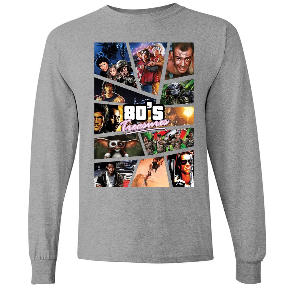 Long Sleeve T-Shirt - V1UA9A2R - Graphite Heather - 6