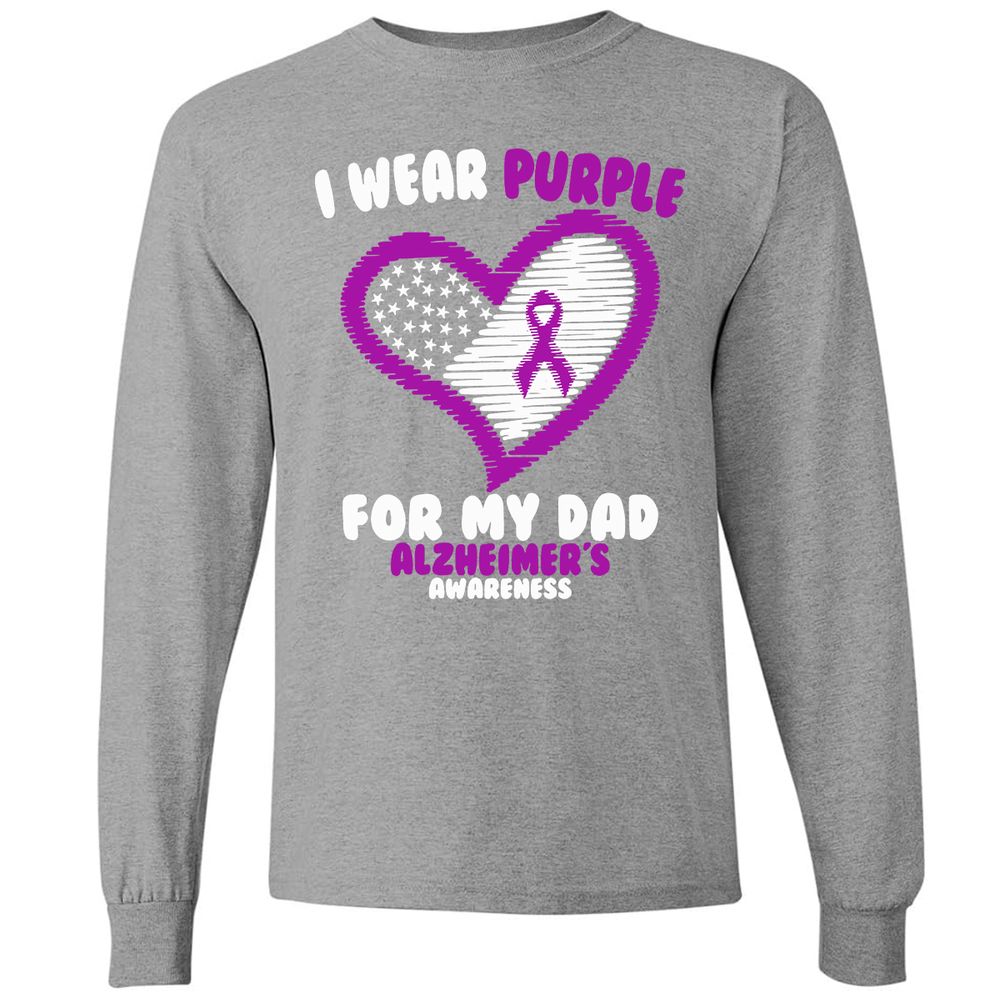 Long Sleeve T-Shirt - M8B71AH6 - Graphite Heather - 6