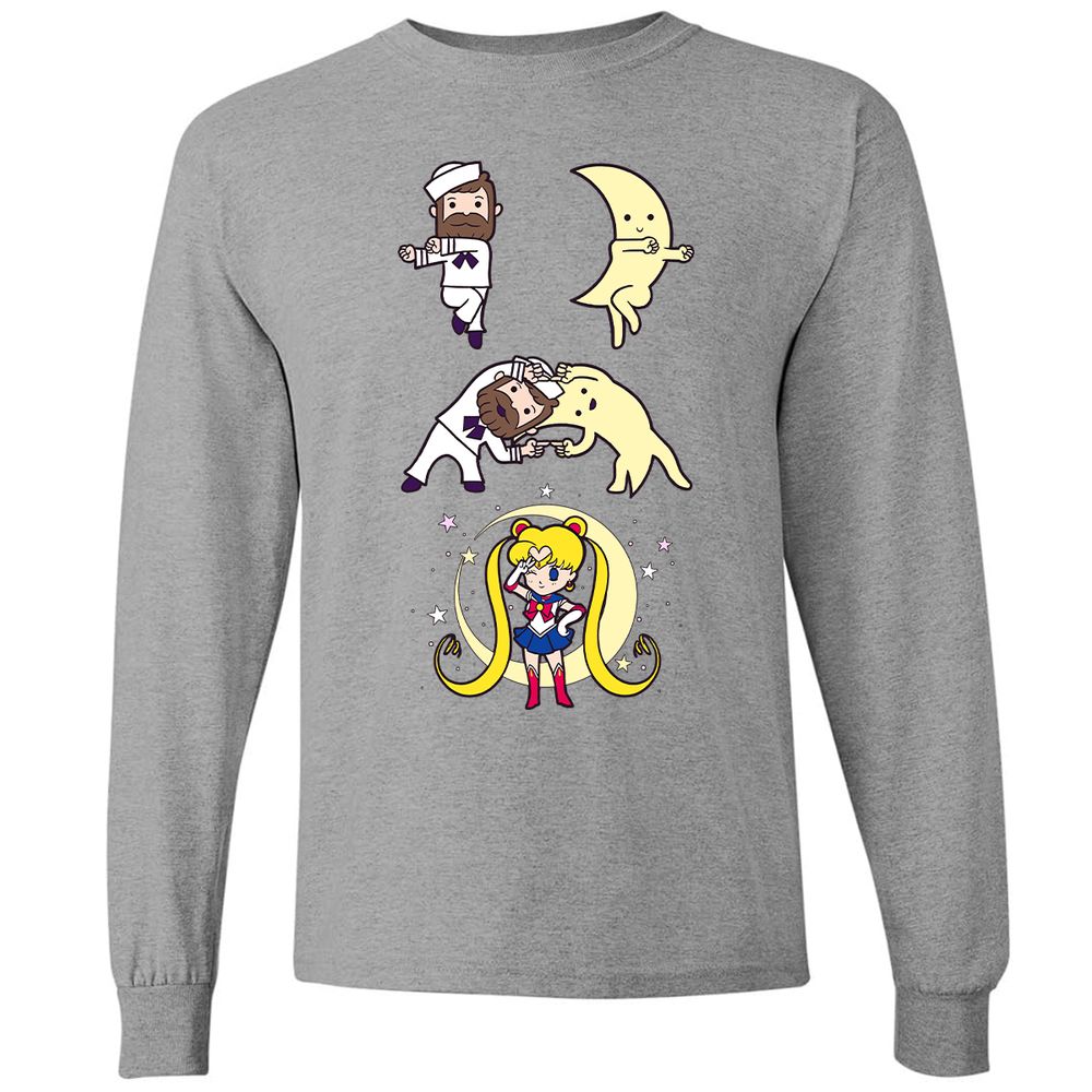 Long Sleeve T-Shirt - U9ZEAKL9 - Graphite Heather - 6