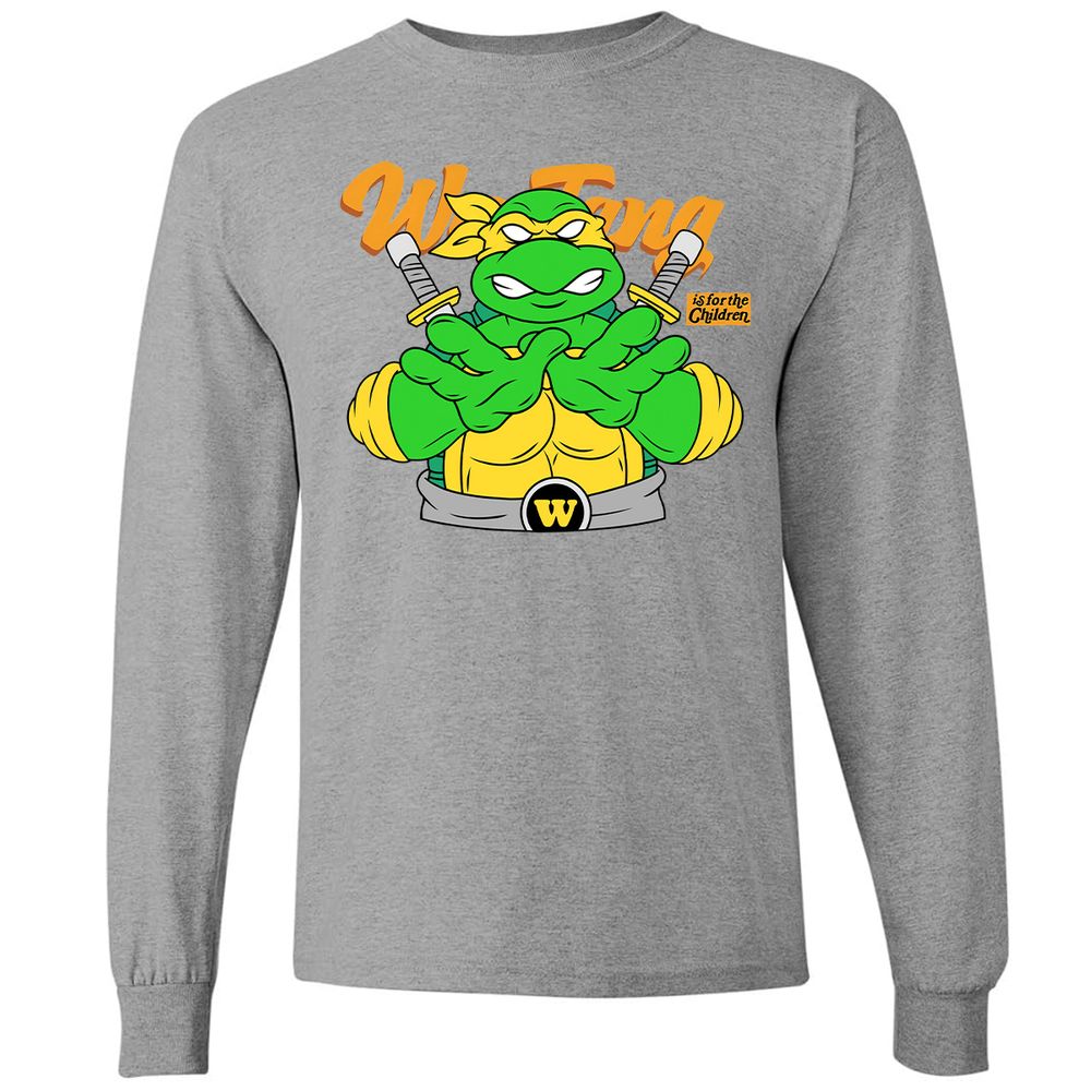 Tmnt is for children - Graphite Heather - 6