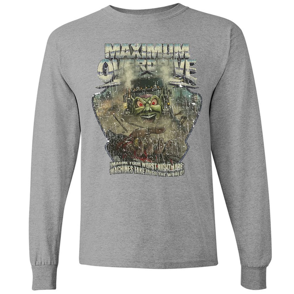 Long Sleeve T-Shirt - W4L3LU68 - Graphite Heather - 6