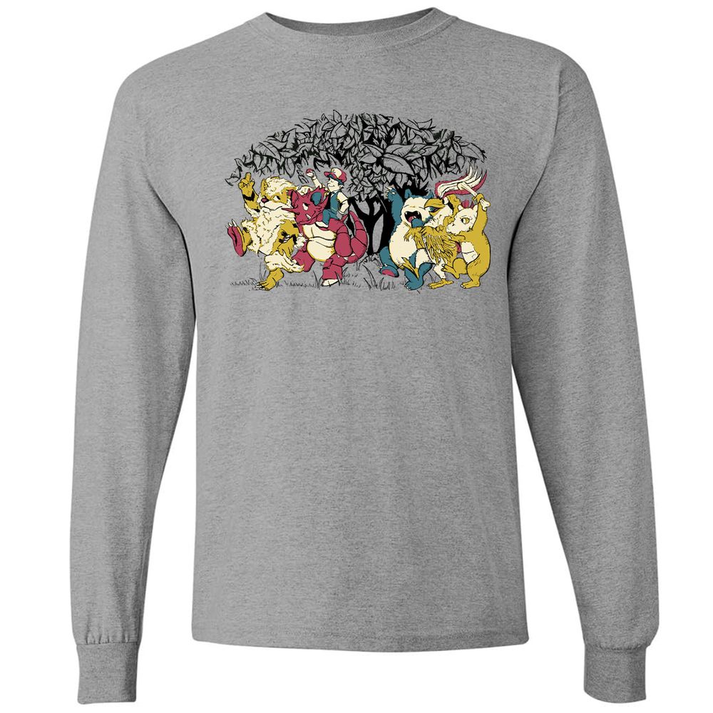 Long Sleeve T-Shirt - 6LA2G7BR - Graphite Heather - 6