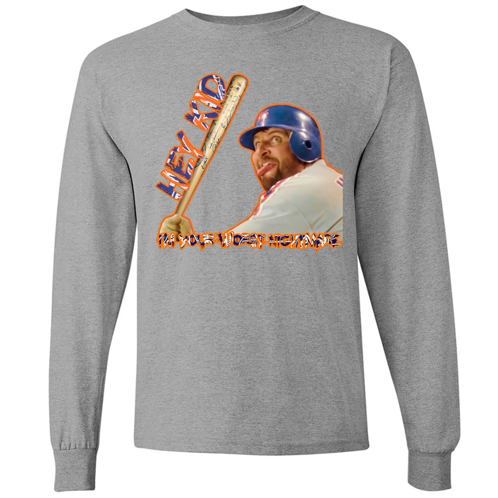 Long Sleeve T-Shirt - PTLTELCV - Graphite Heather - 6