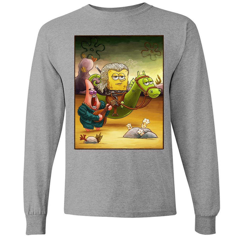 Long Sleeve T-Shirt - UZFZV3RH - Graphite Heather - 6