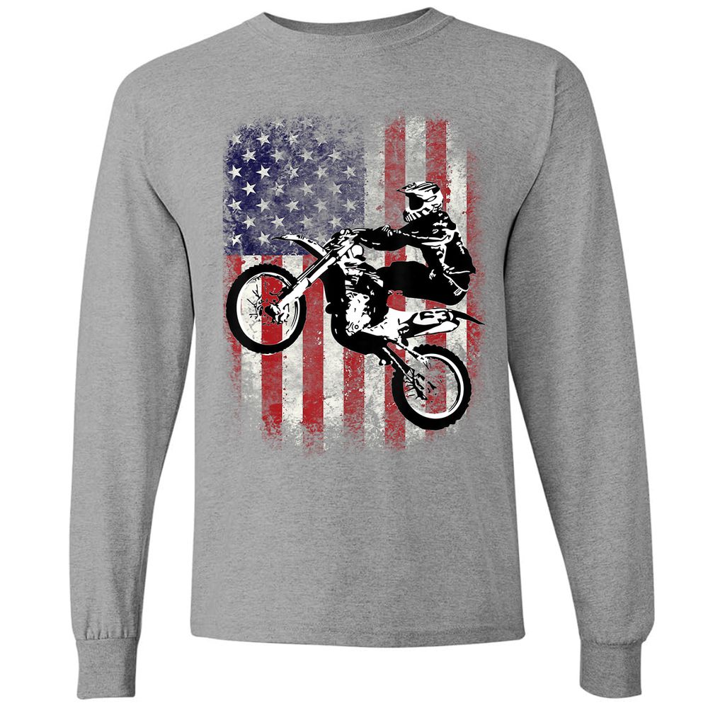 Long Sleeve T-Shirt - CQQT68G8 - Graphite Heather - 6