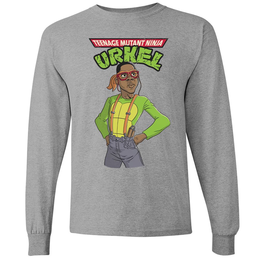 Long Sleeve T-Shirt - YV6CBPMZ - Graphite Heather - 6