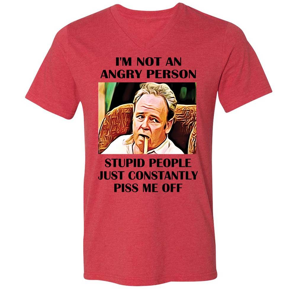 I'm not an angry person - Heather Red - 6