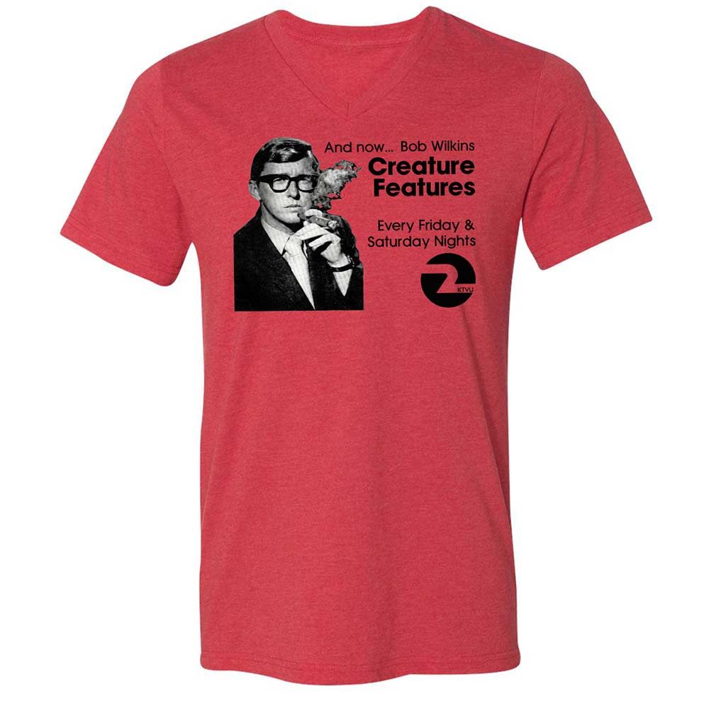 Bob Wilkins Creature Features - Heather Red - 6