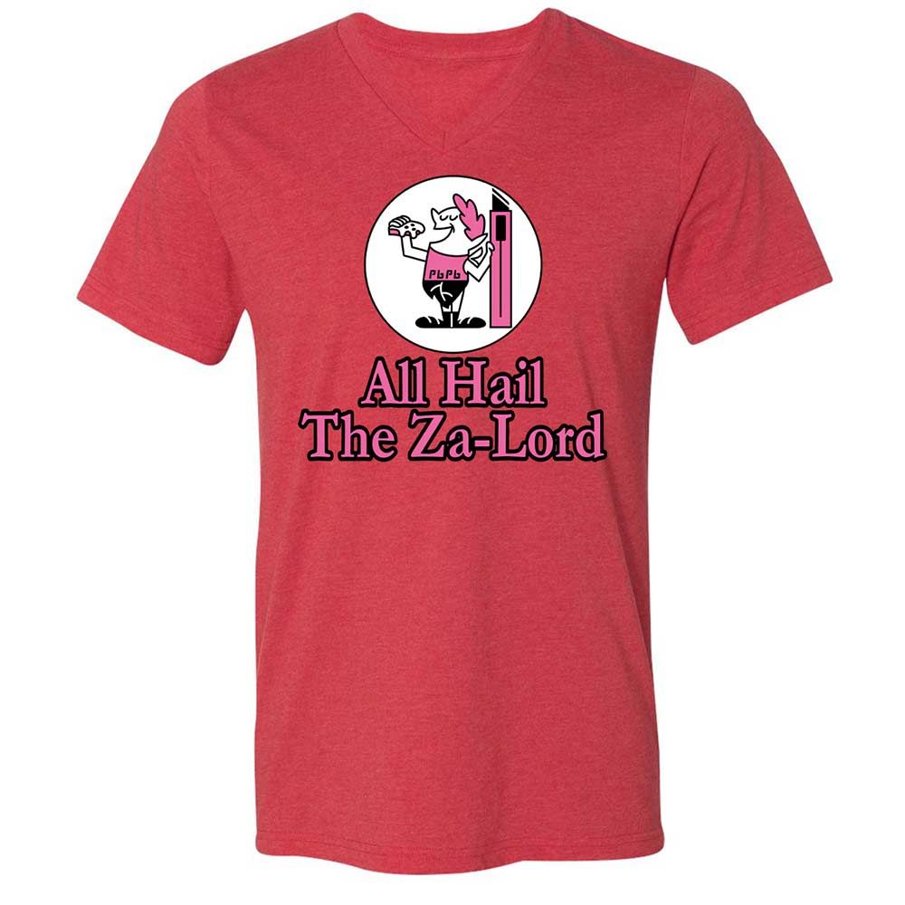 All Hail The Za-Lord - Heather Red - 6