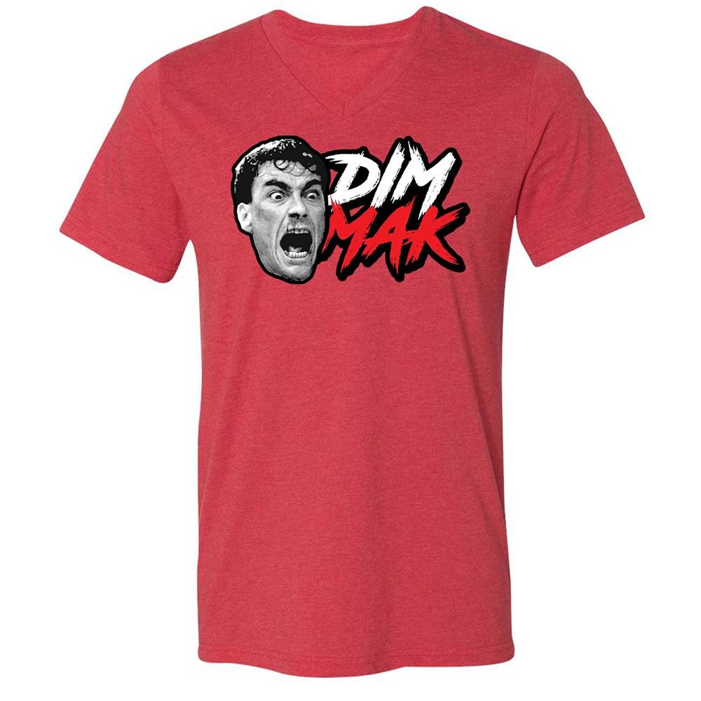 Unisex V-Neck T-Shirt - FYADXPL4 - Heather Red - 6