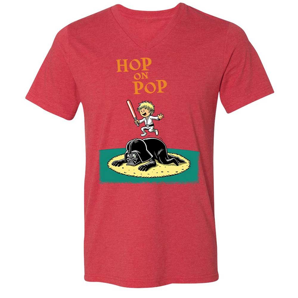 Hop on Pop - Heather Red - 6
