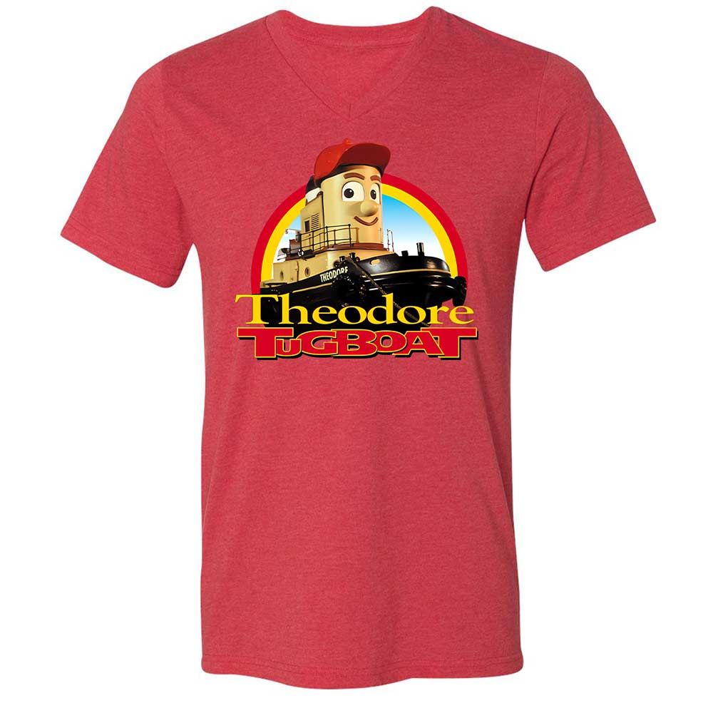 Theodore Tugboat - Heather Red - 6