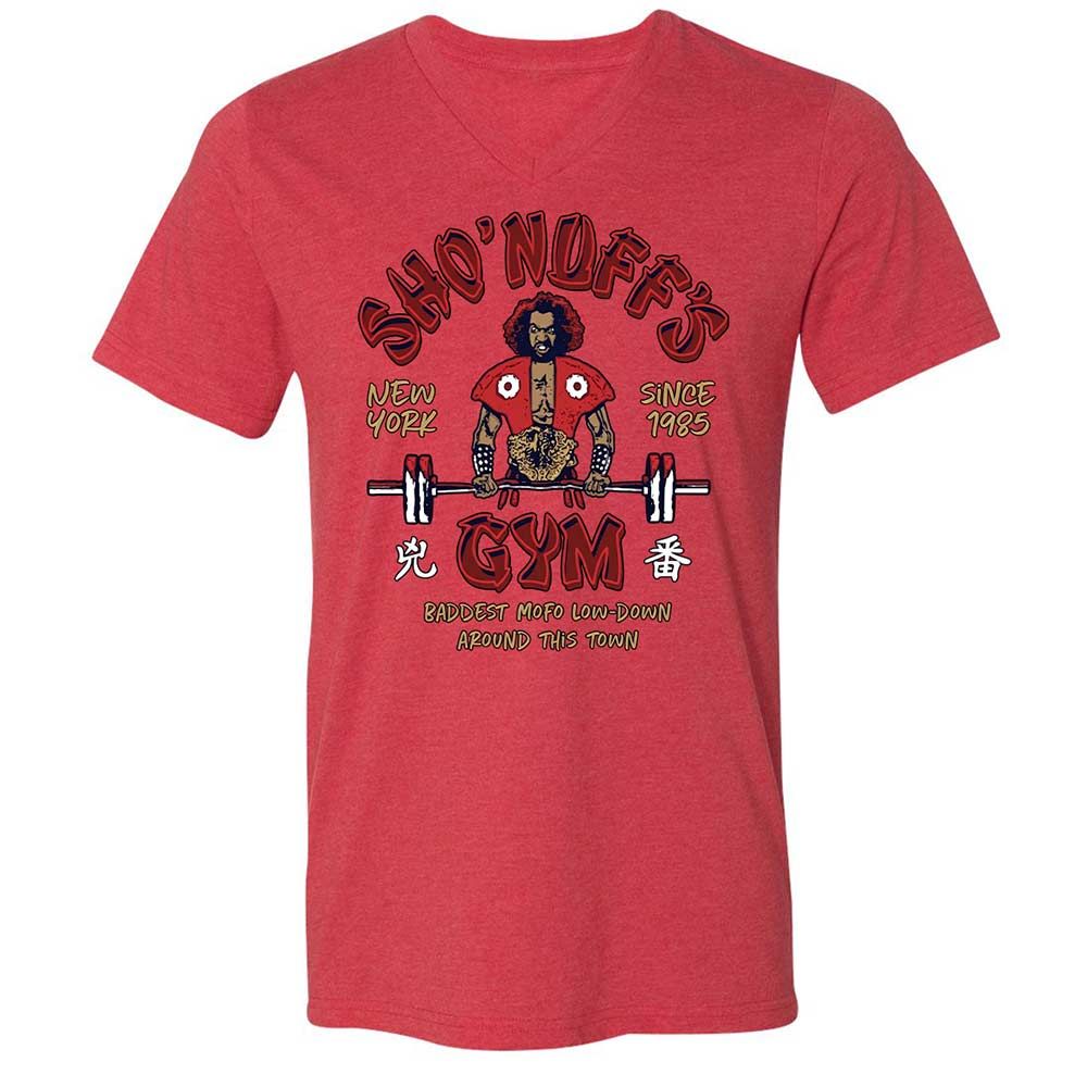 Sho'nuff's Gym - Heather Red - 6