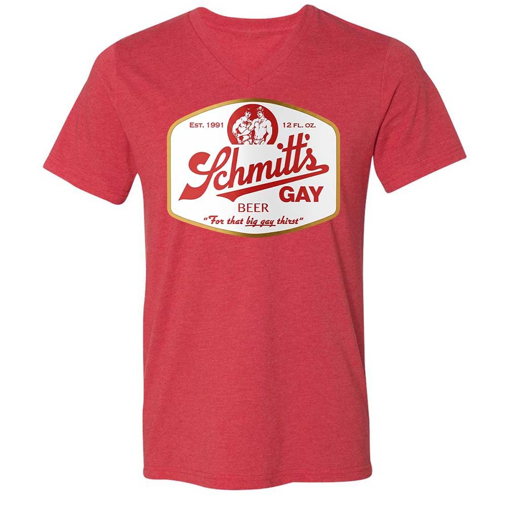 Schmitt's Gay Beer - Heather Red - 6