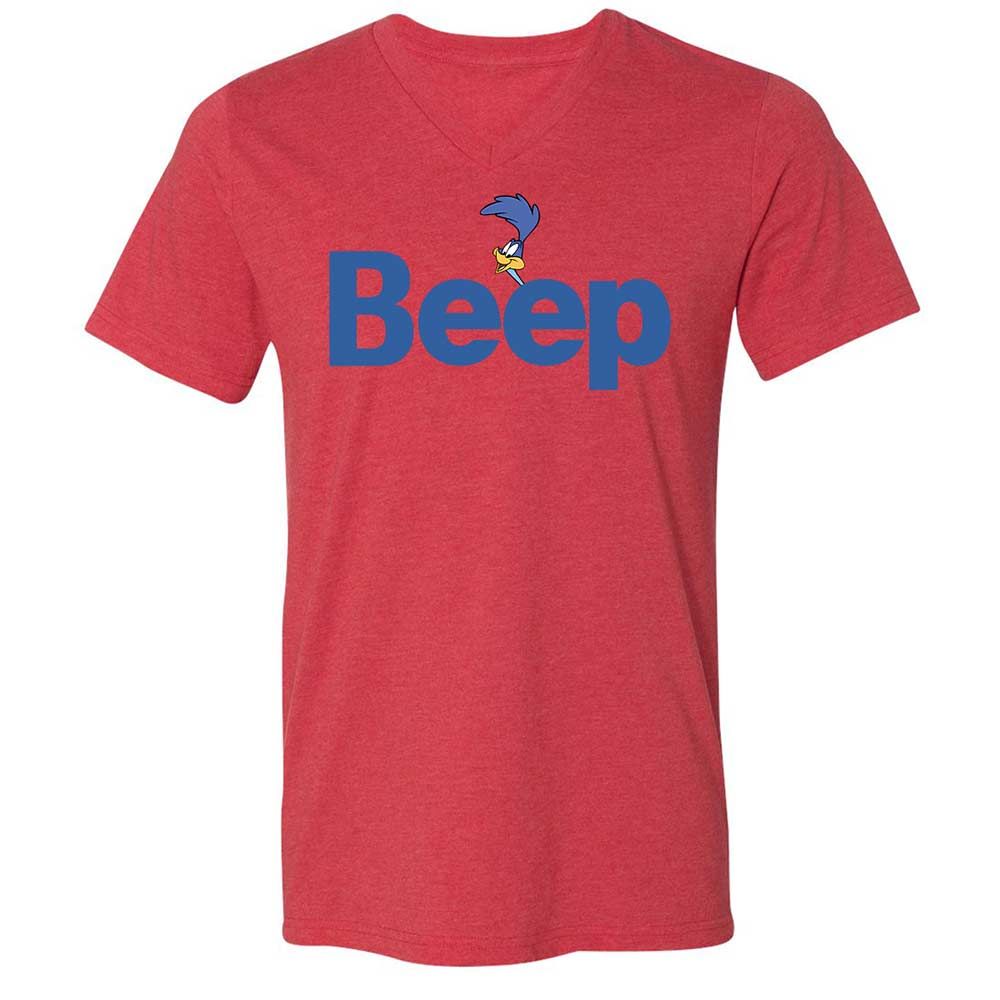 Funny Roadrunner - Heather Red - 6