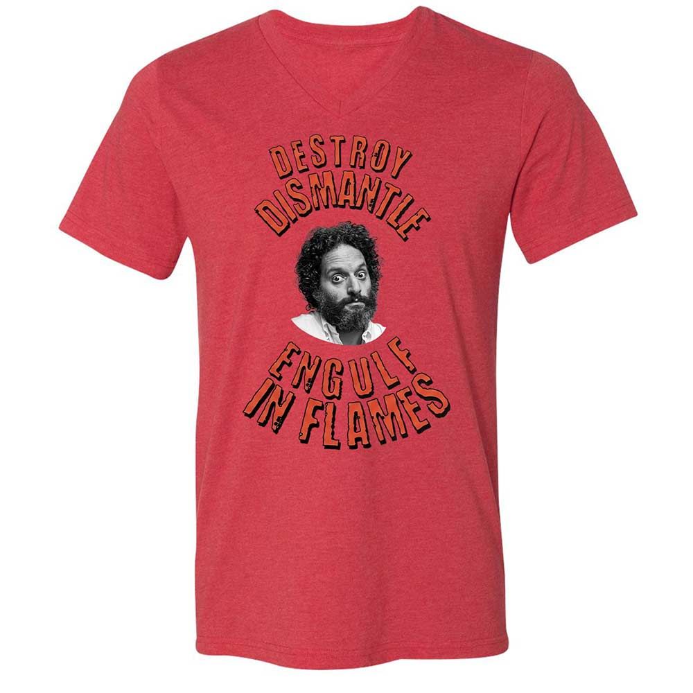 Destroy, Dismantle, Engulf in Flames - Heather Red - 6