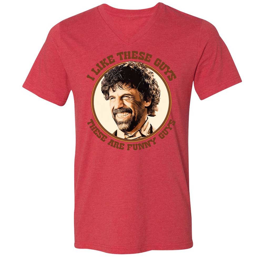 Unisex V-Neck T-Shirt - 9W21RDVR - Heather Red - 6