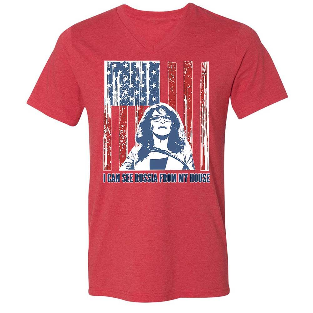 I can see Russia from my house - Heather Red - 6