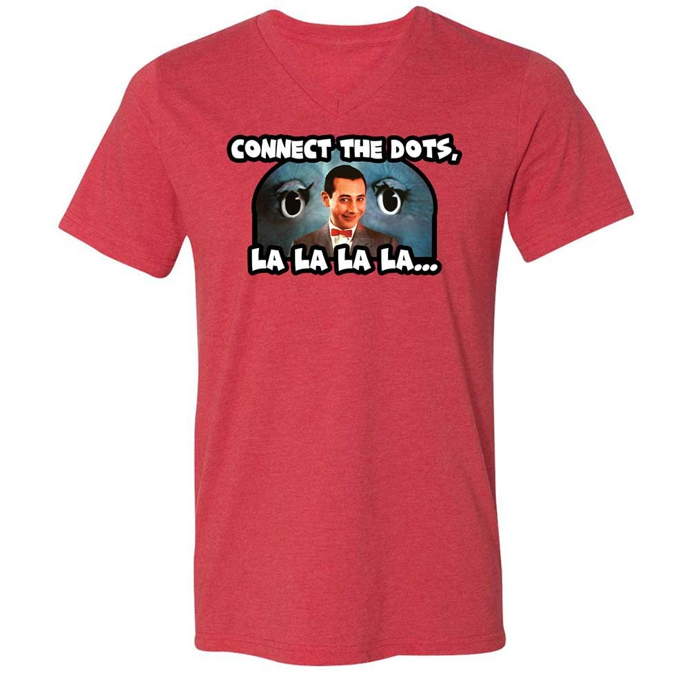 Unisex V-Neck T-Shirt - KN9M8C8S - Heather Red - 6