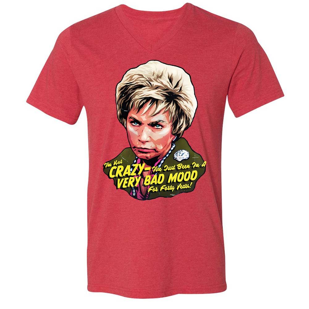 Unisex V-Neck T-Shirt - 9QWY4DFN - Heather Red - 6