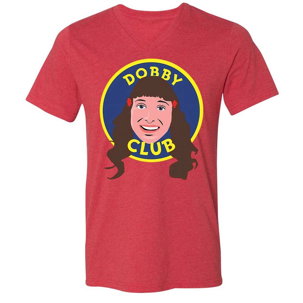 Unisex V-Neck T-Shirt - L171DS5Y - Heather Red - 6