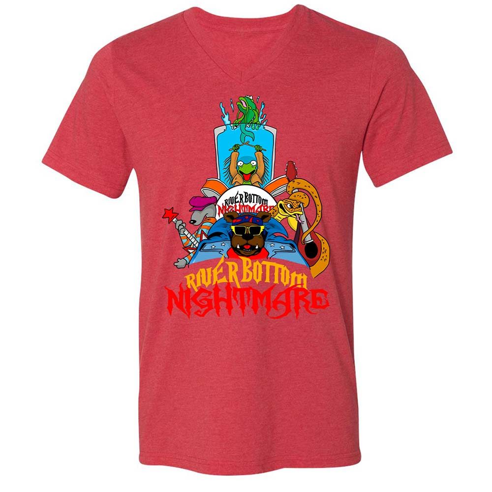 The River Bottom Nightmare Band - Heather Red - 6