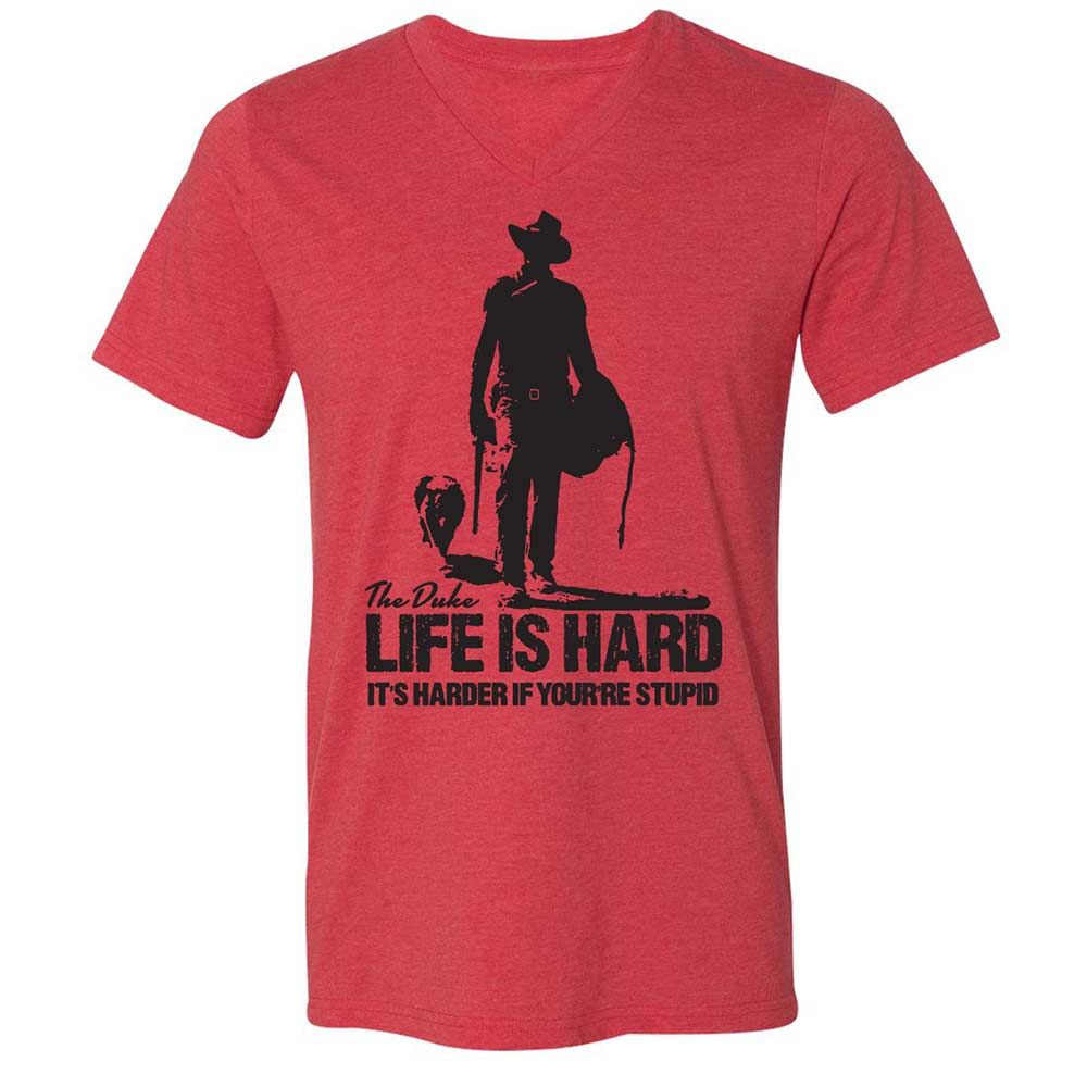 Life is hard - Heather Red - 6