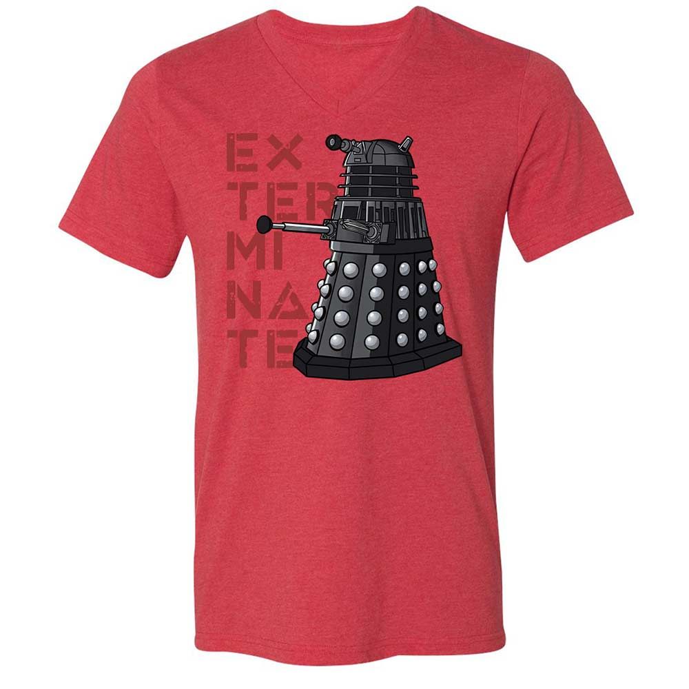 Dalek Exterminate - Heather Red - 6