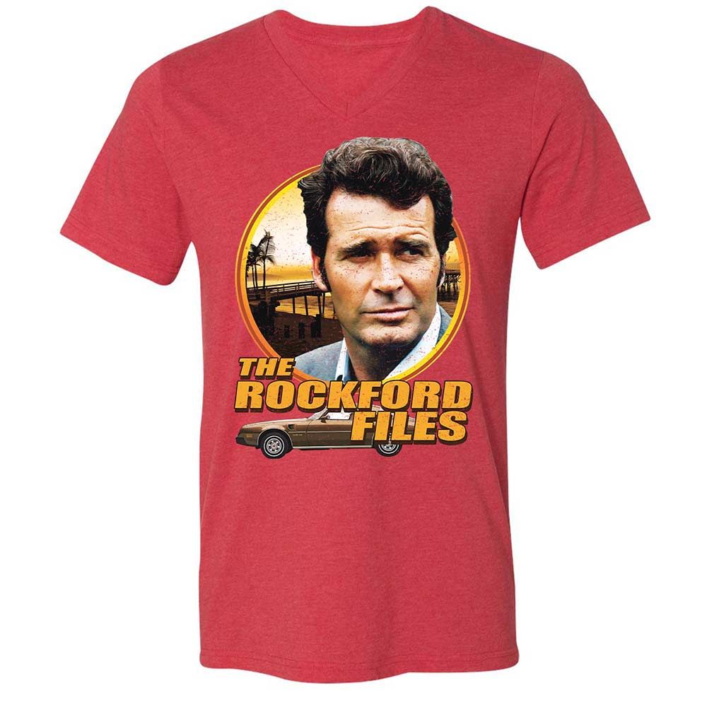 Unisex V-Neck T-Shirt - VSWCHB7U - Heather Red - 6