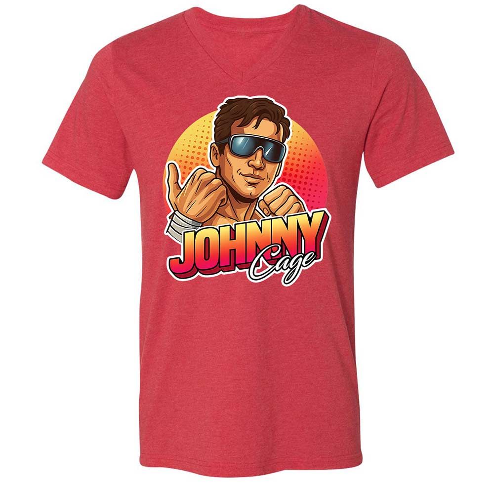 Johnny Cage - Heather Red - 6