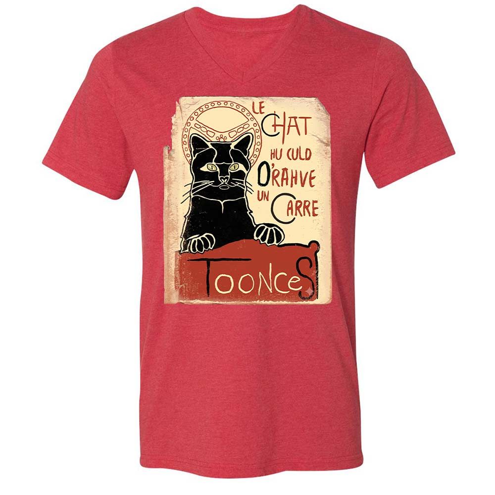 Toonces - Le Chat Noir - Heather Red - 6