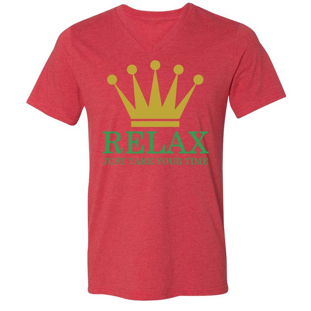 Relax Just Take Your Time - Heather Red - 6