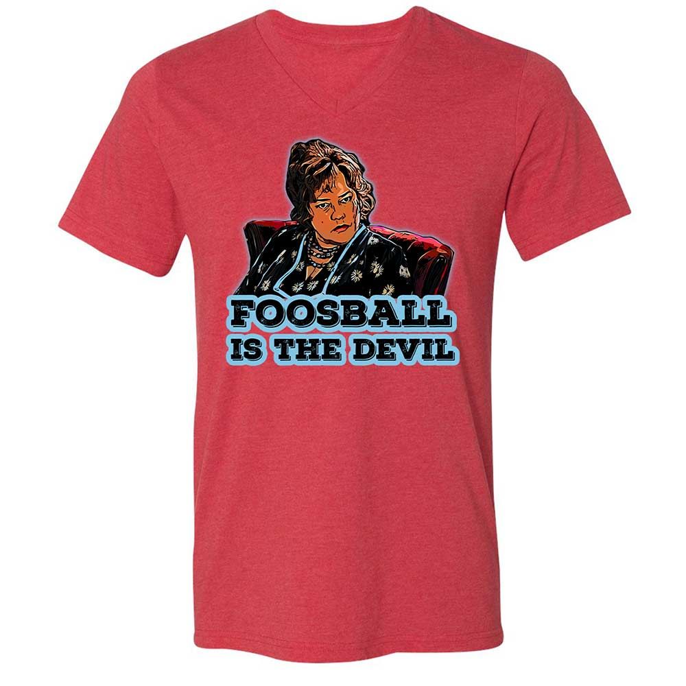 Unisex V-Neck T-Shirt - BL63YCGB - Heather Red - 6
