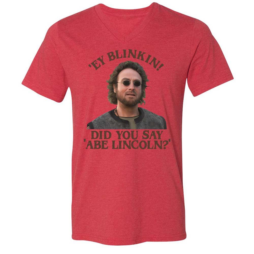 Did You Say Abe Lincoln - Heather Red - 6