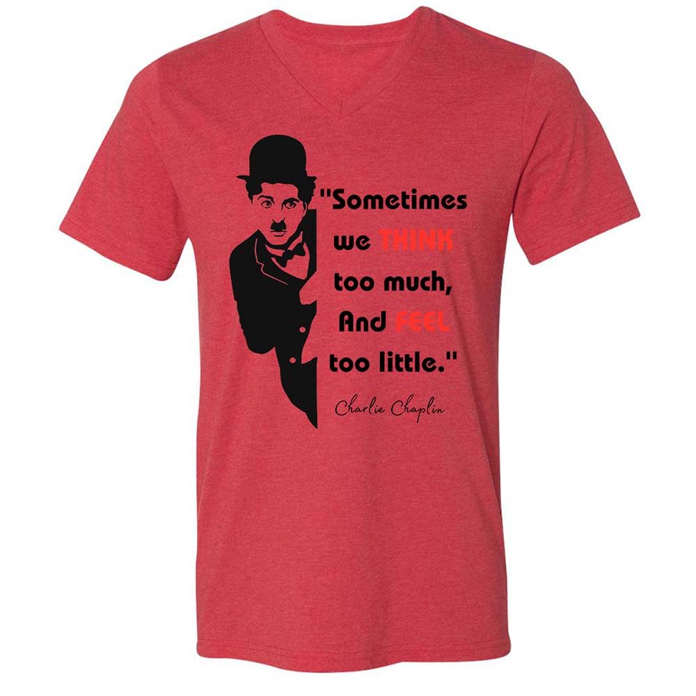 Sometimes we think too much - Heather Red - 6