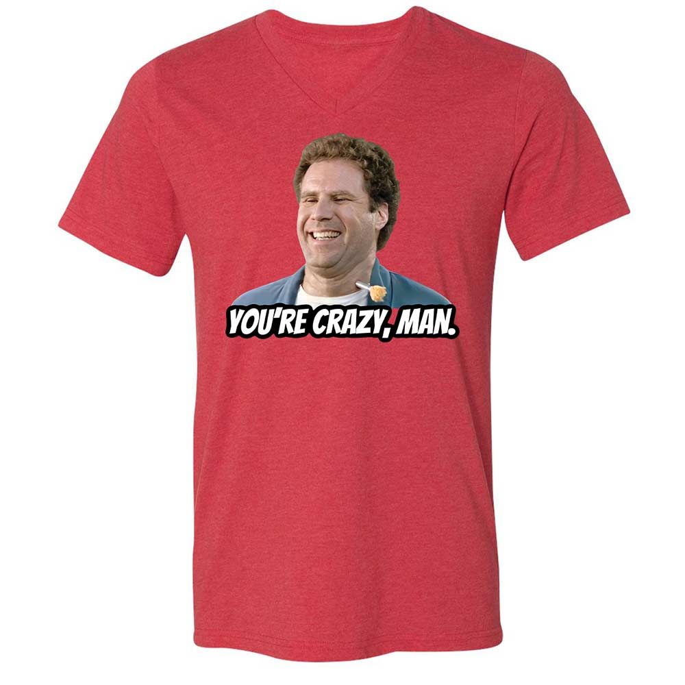You're crazy, man - Heather Red - 6