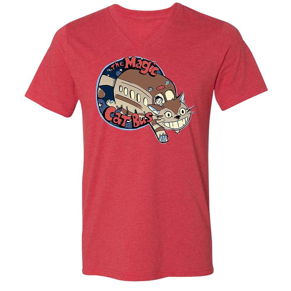 The Magic Catbus - Heather Red - 6