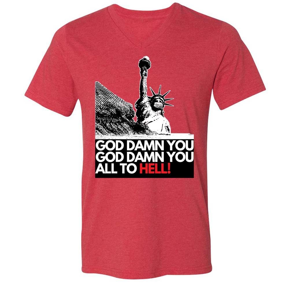 God damn you all to hell! - Heather Red - 6