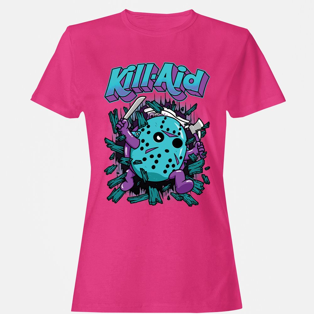 Women's T-Shirt - HQD84ZHB - Heliconia - 6