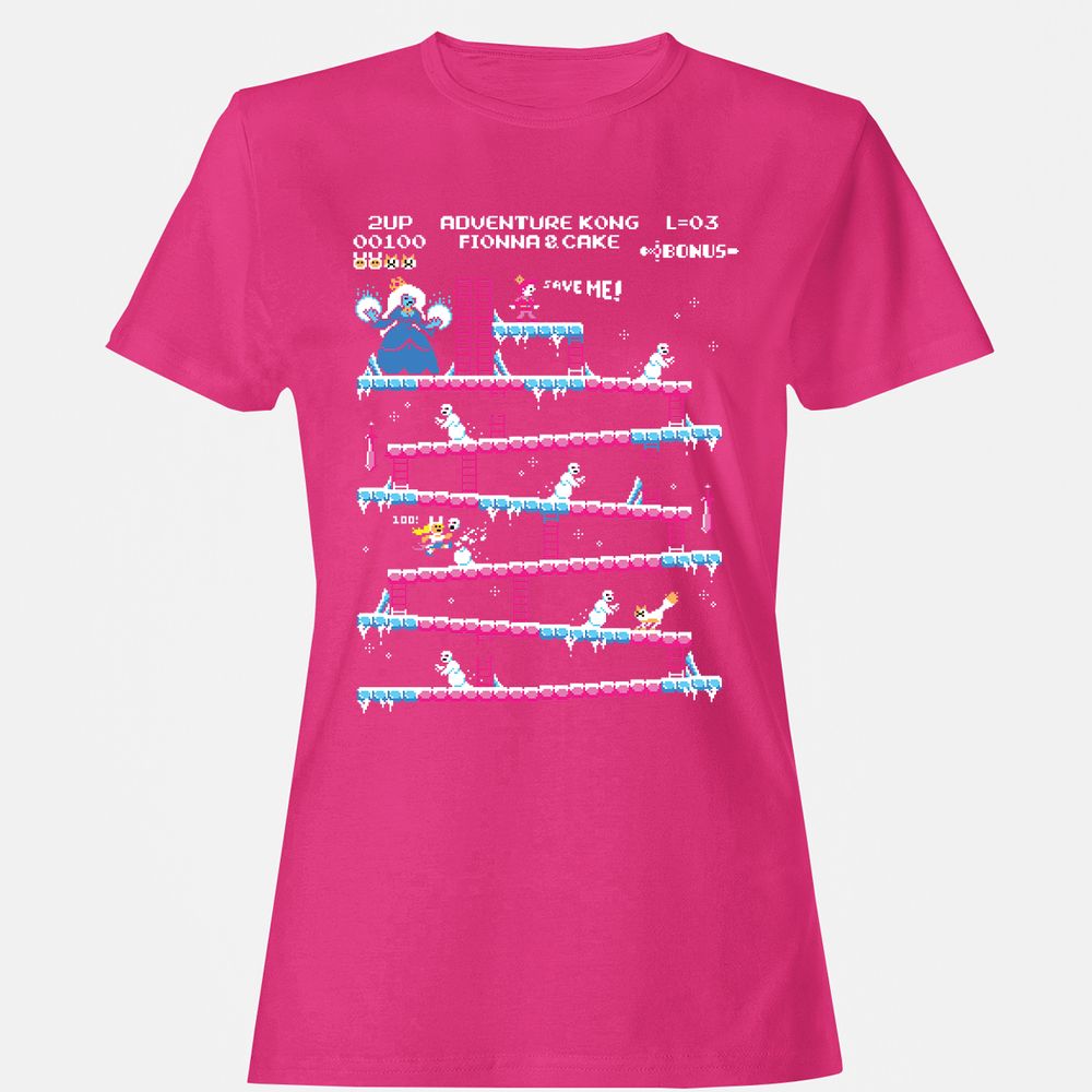 Women's T-Shirt - 8C345VUJ - Heliconia - 6