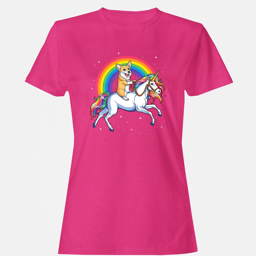 Women's T-Shirt - QVYRL5DG - Heliconia - 6