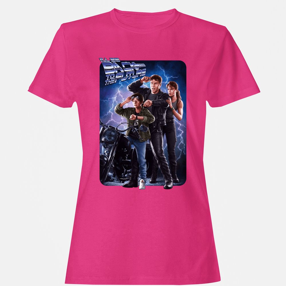 Women's T-Shirt - QB1G4DRN - Heliconia - 6