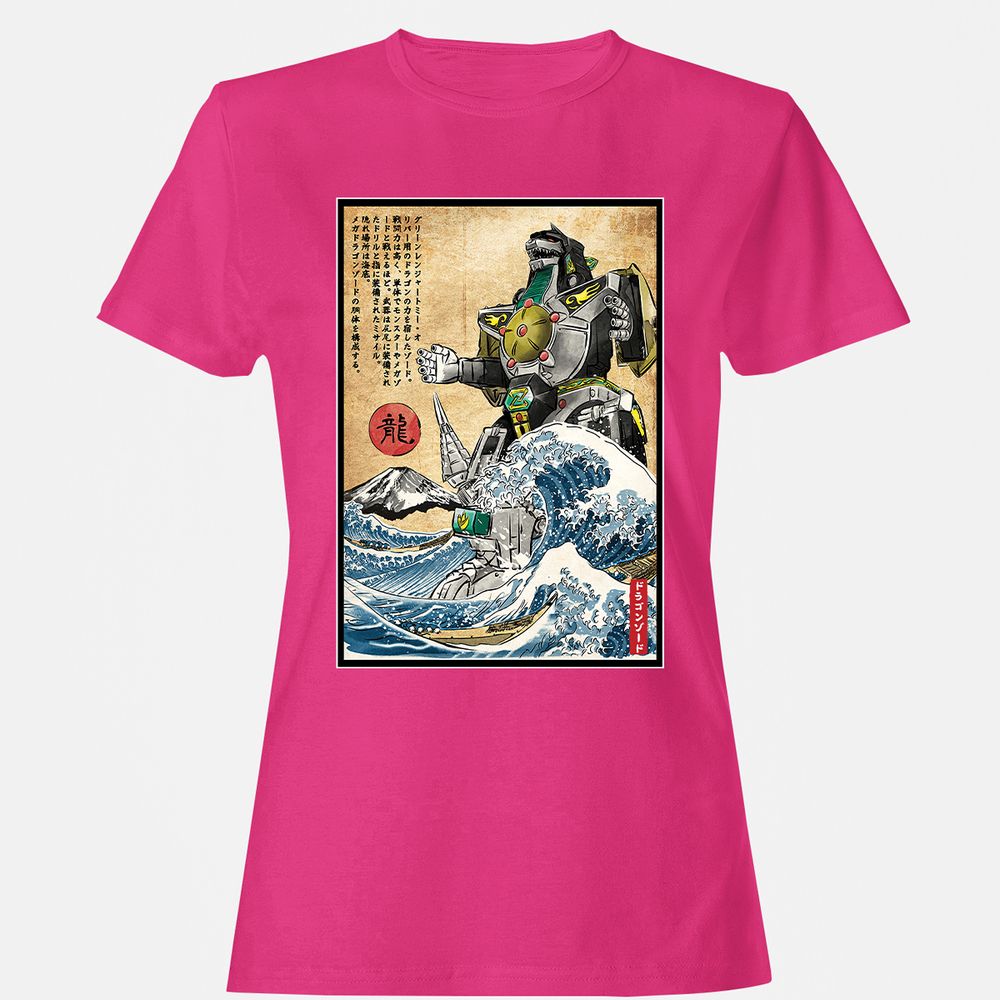 Women's T-Shirt - CWJQ6DBP - Heliconia - 6