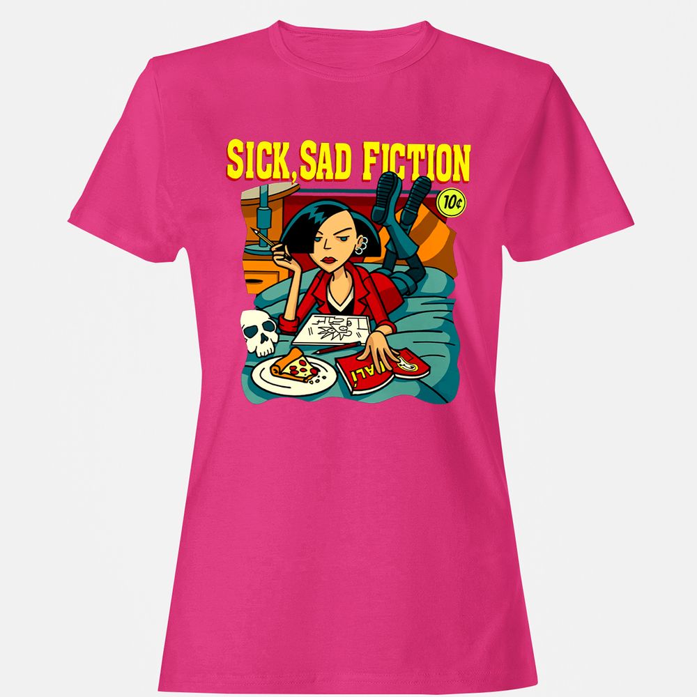 Women's T-Shirt - 6RV492SH - Heliconia - 6